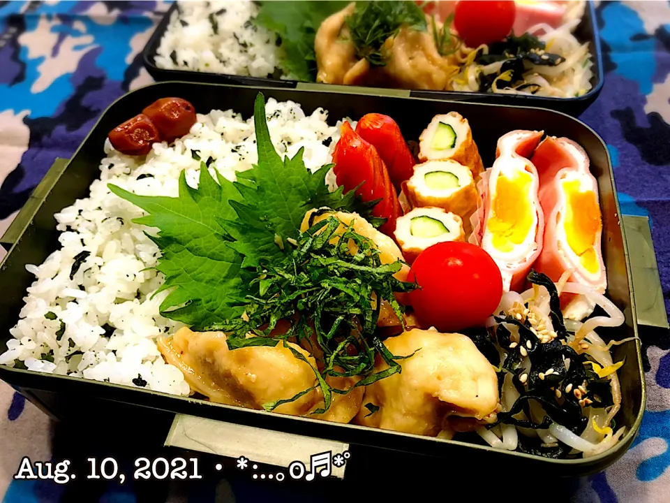 Snapdishの料理写真:2021/08/10お弁当〜♡|いく❤️さん