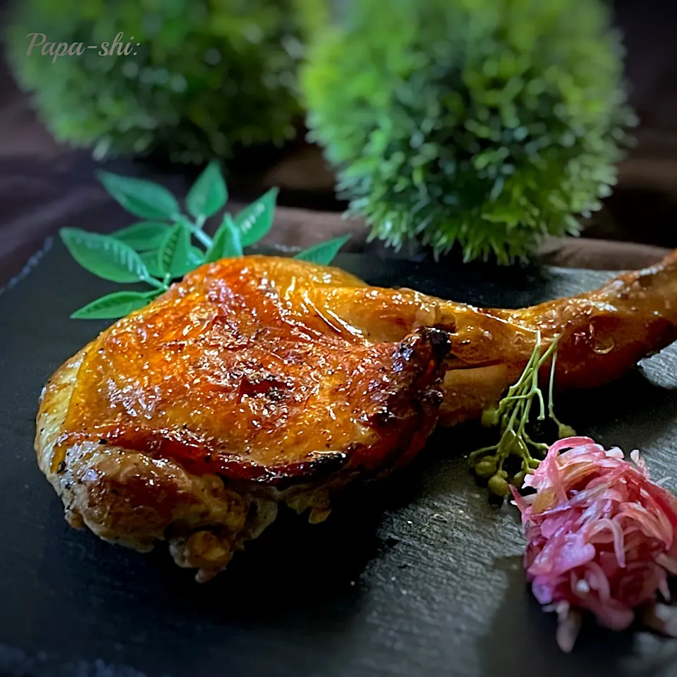 鶏もも肉の山賊焼き|パパ氏さん