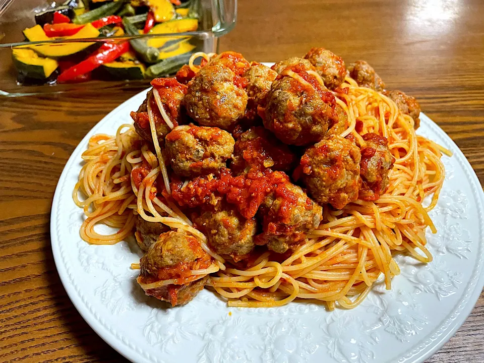 ミートボールパスタ🍝|yummy tommyさん