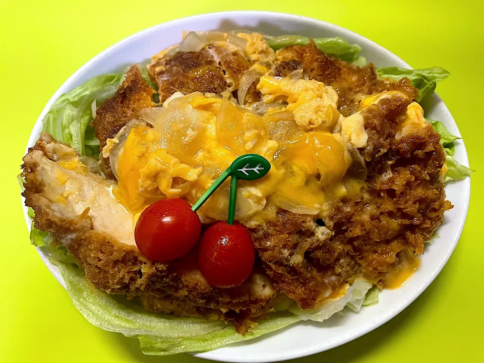 チキンカツ親子丼|ゆきさん