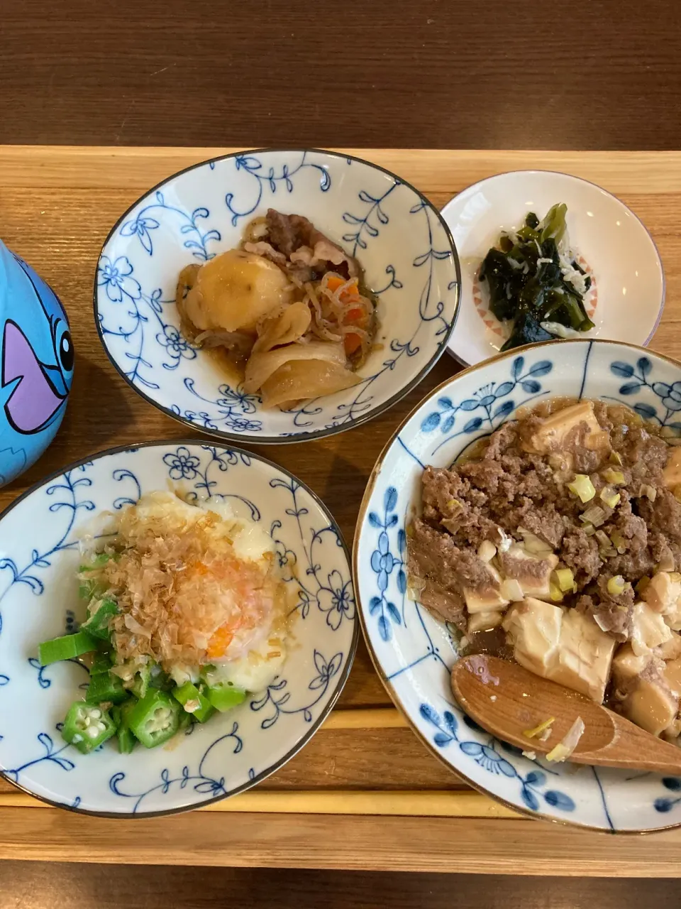 ひき肉と豆腐のレンジ蒸し|なつこいっきママさん