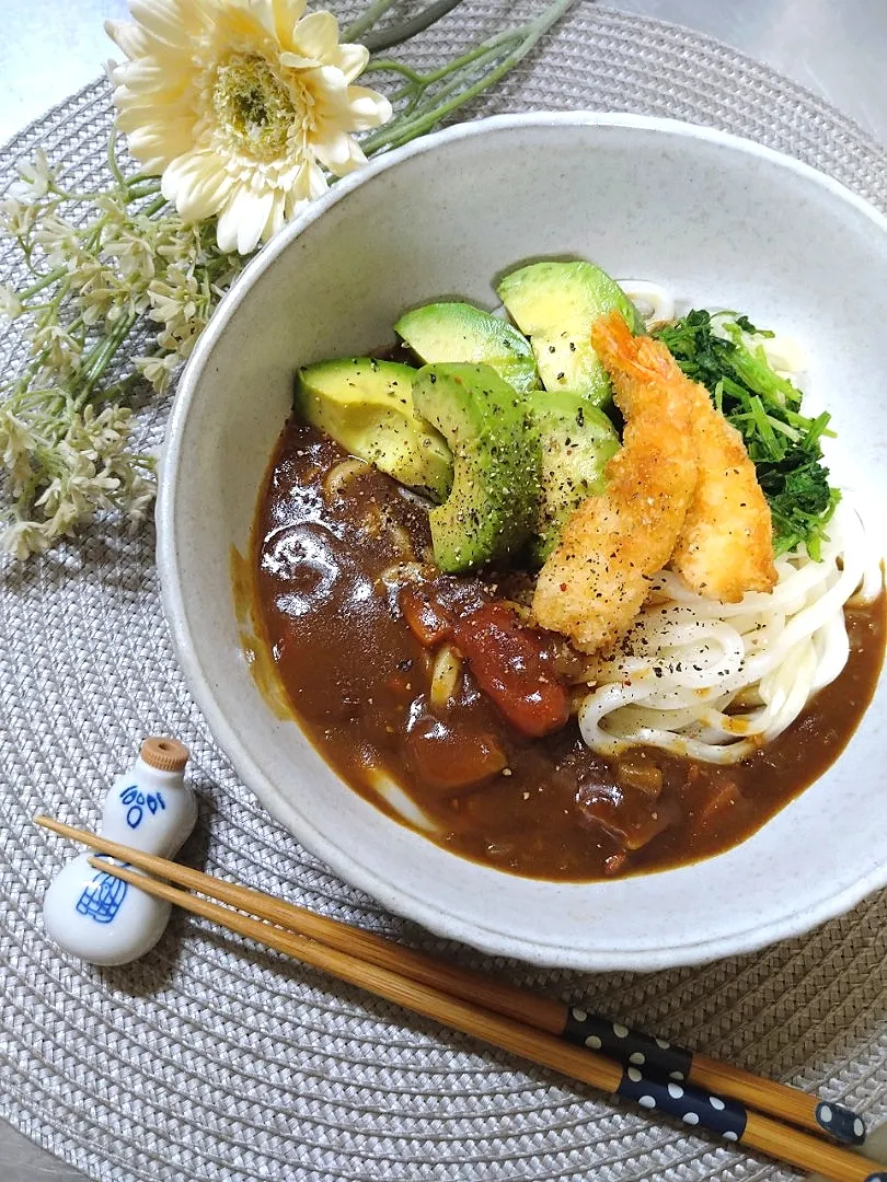 和風トマトカレーうどん 😋|fumiさん