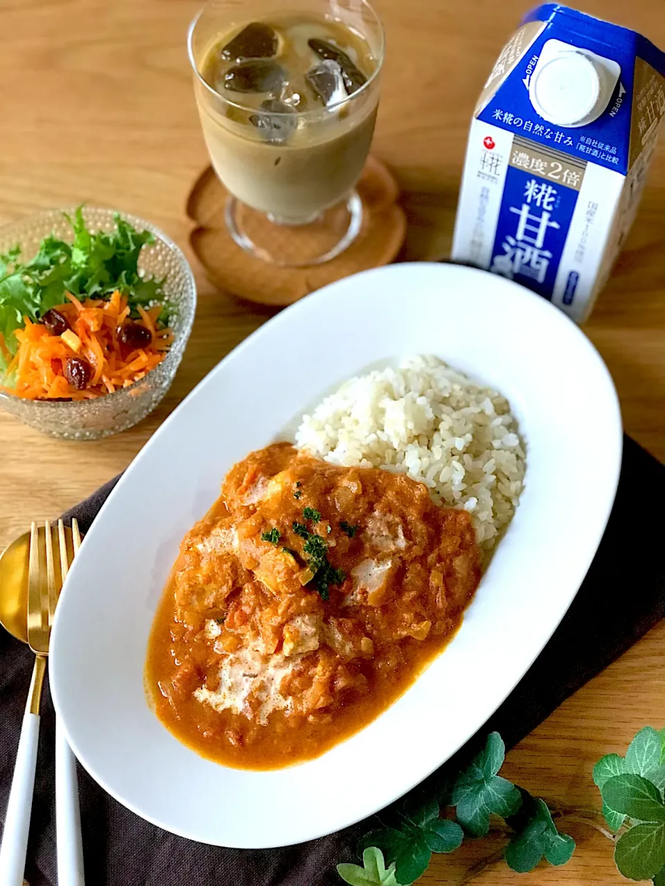 甘酒バターチキンカレー🍛✨|てんのすけさん