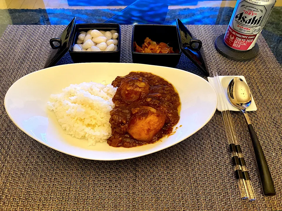 黒毛和牛すじ煮込カレー🍛✨　辛口なのにお肉の甘みで全く辛くありません🤣|yokoさん