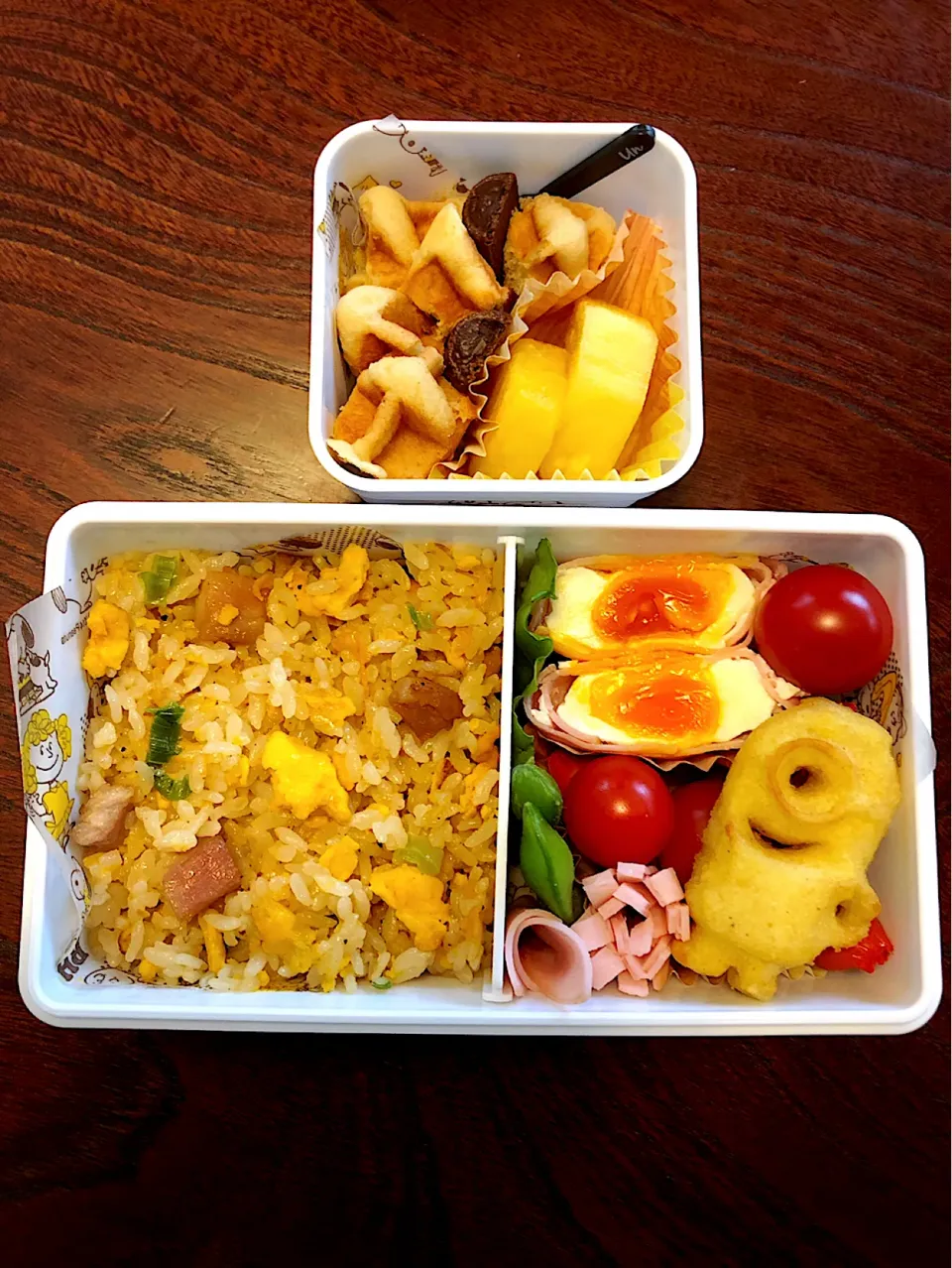 Snapdishの料理写真:塾弁当♡|Na_oさん