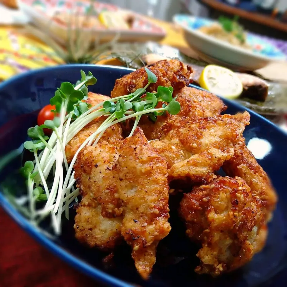 Snapdishの料理写真:大和芋の落とし揚げ|とまと🍅さん