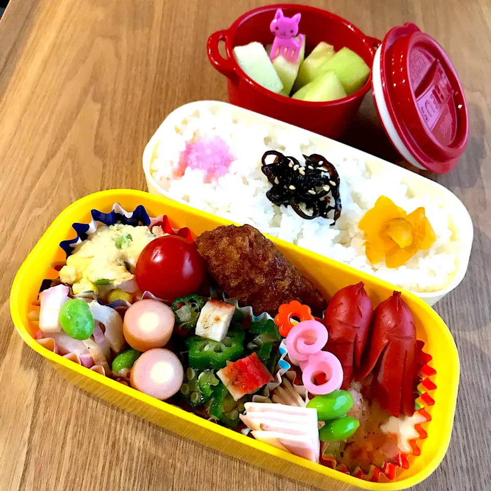 小4女子の学童弁当🍙|ちぃさん