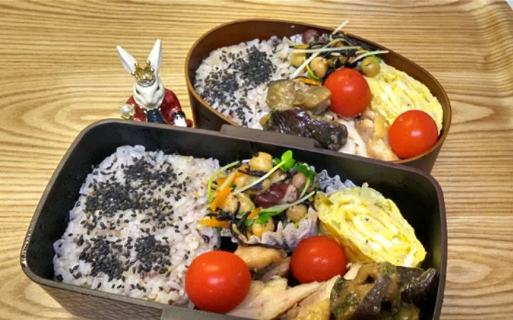 '21．8/12
本日のジジババ弁当🍱|たえさん