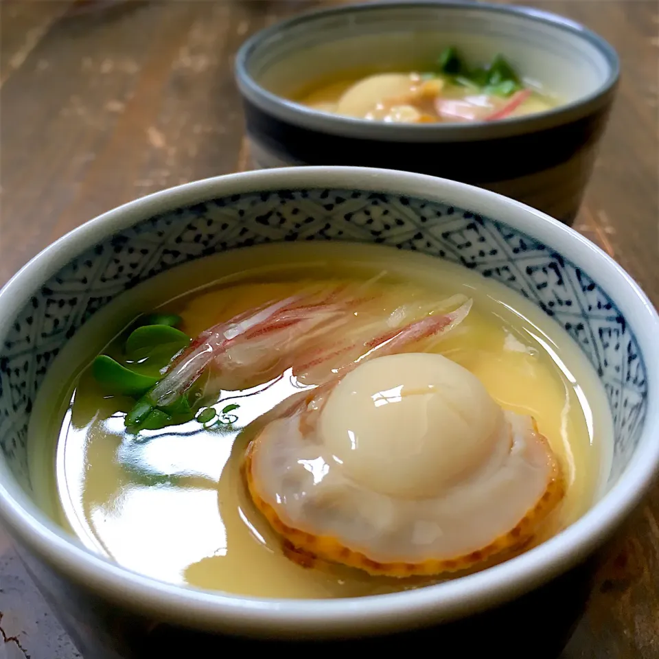 イナコさんの料理 帆立餡の冷たい茶碗蒸し|七海さん