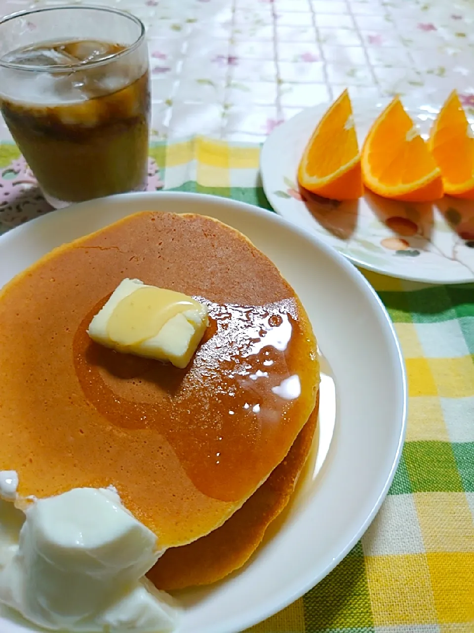 いびつなホットケーキ🥞
焼きました|🍒ふみりん🍒さん