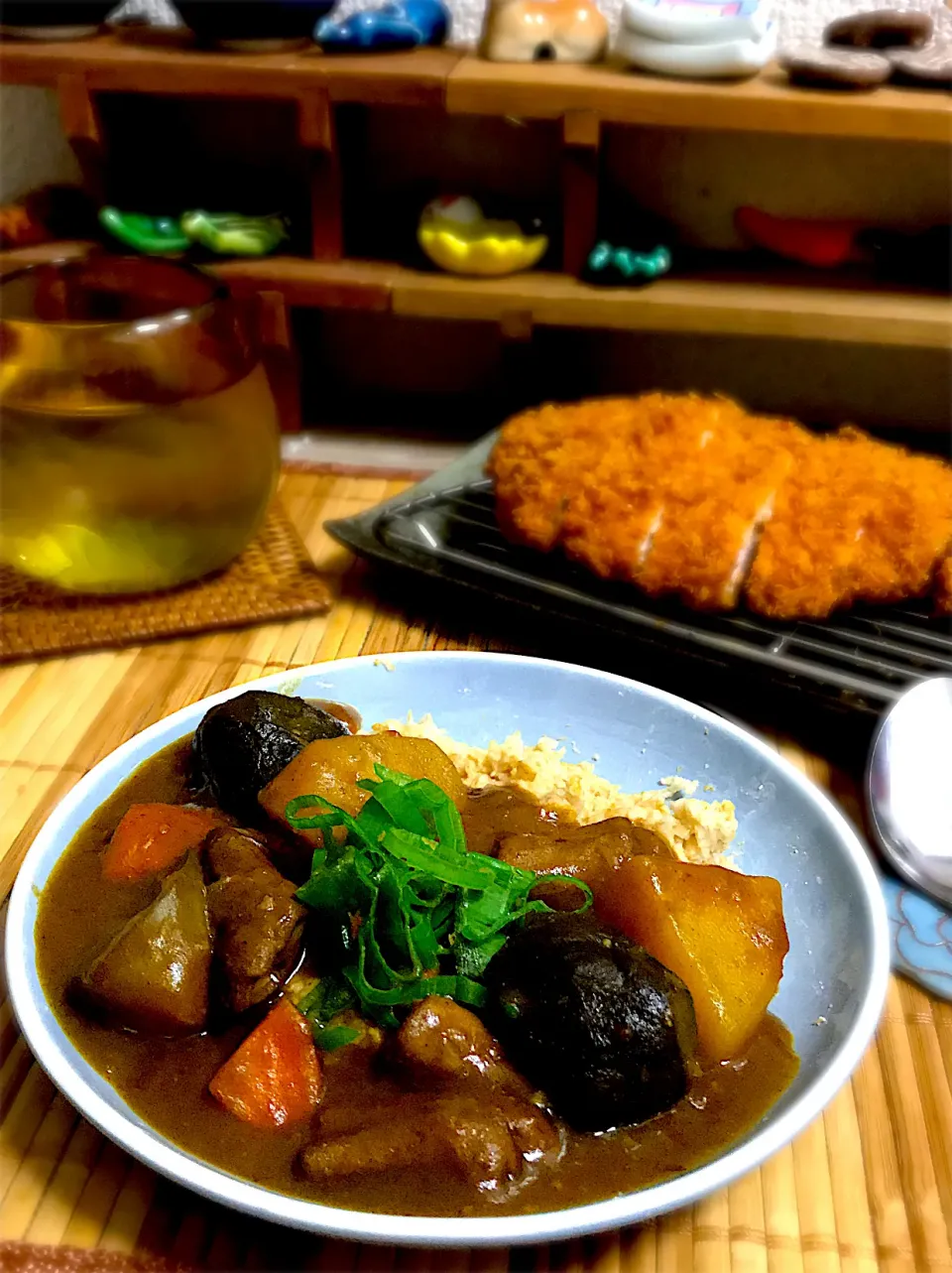 🍛🍆茄子と大根たっぷりのモツカレー🍆🍛|くろねこじったん‍さん