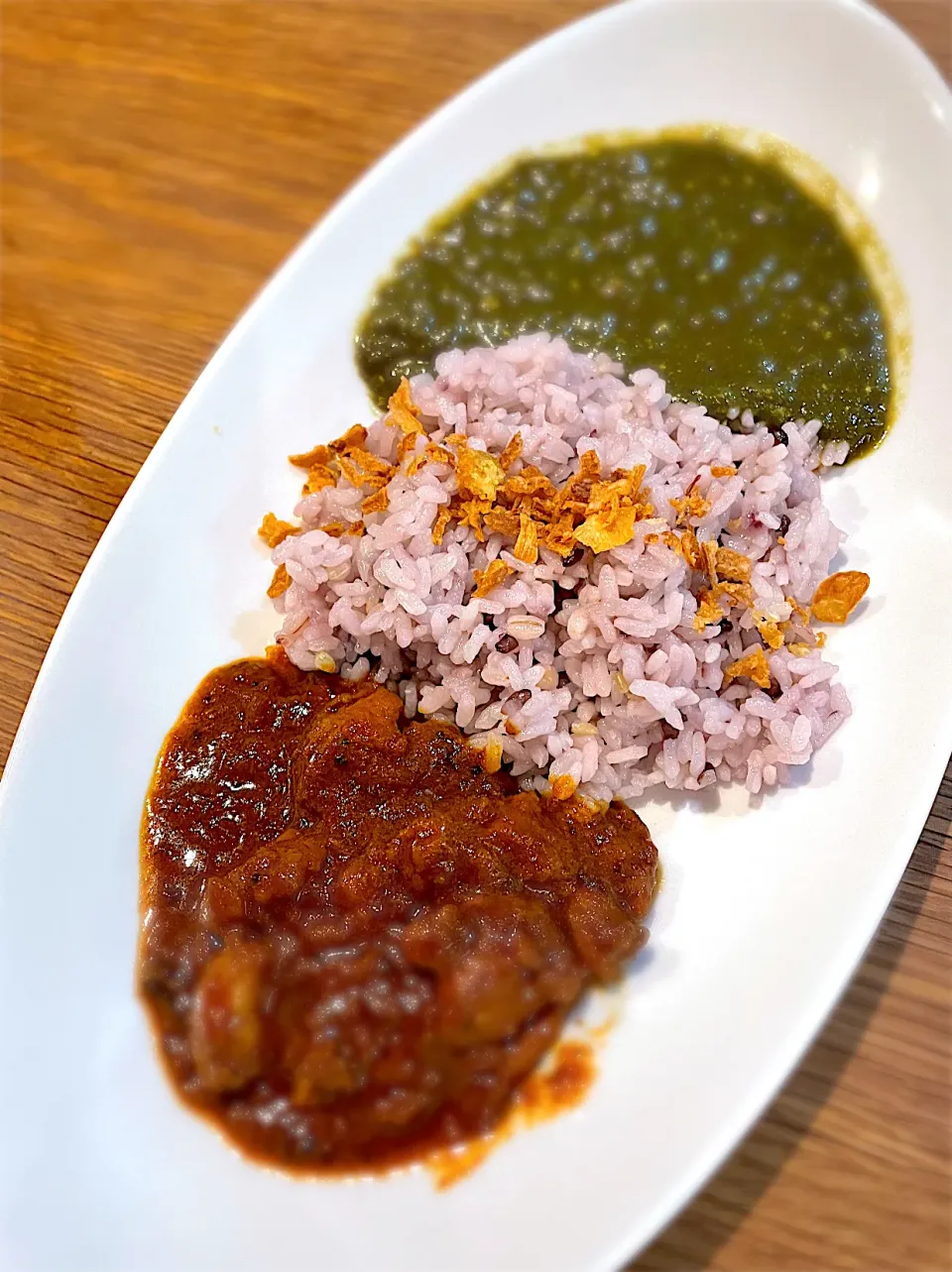 ほうれん草カレー&チキンカレー|kenshiさん