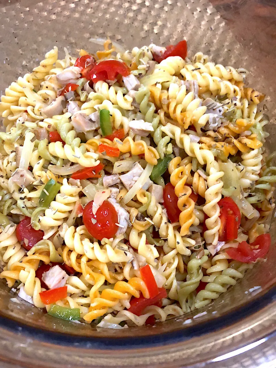 Aglio olio spiral pasta with chicken|Amy Aliyyaさん