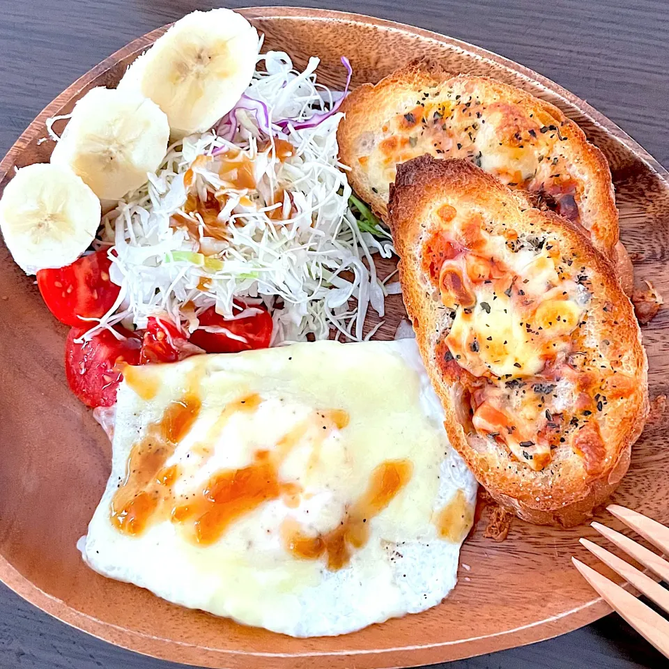 今日のブランチ(⸝⸝⸝´ꇴ`⸝⸝⸝)♥️|antiqueさん