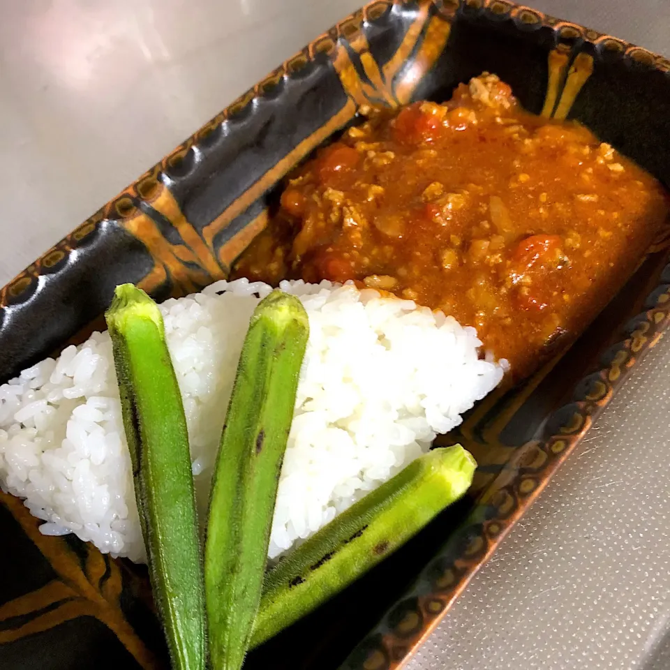 Snapdishの料理写真:トマト缶でトマトカレー|nao子さん