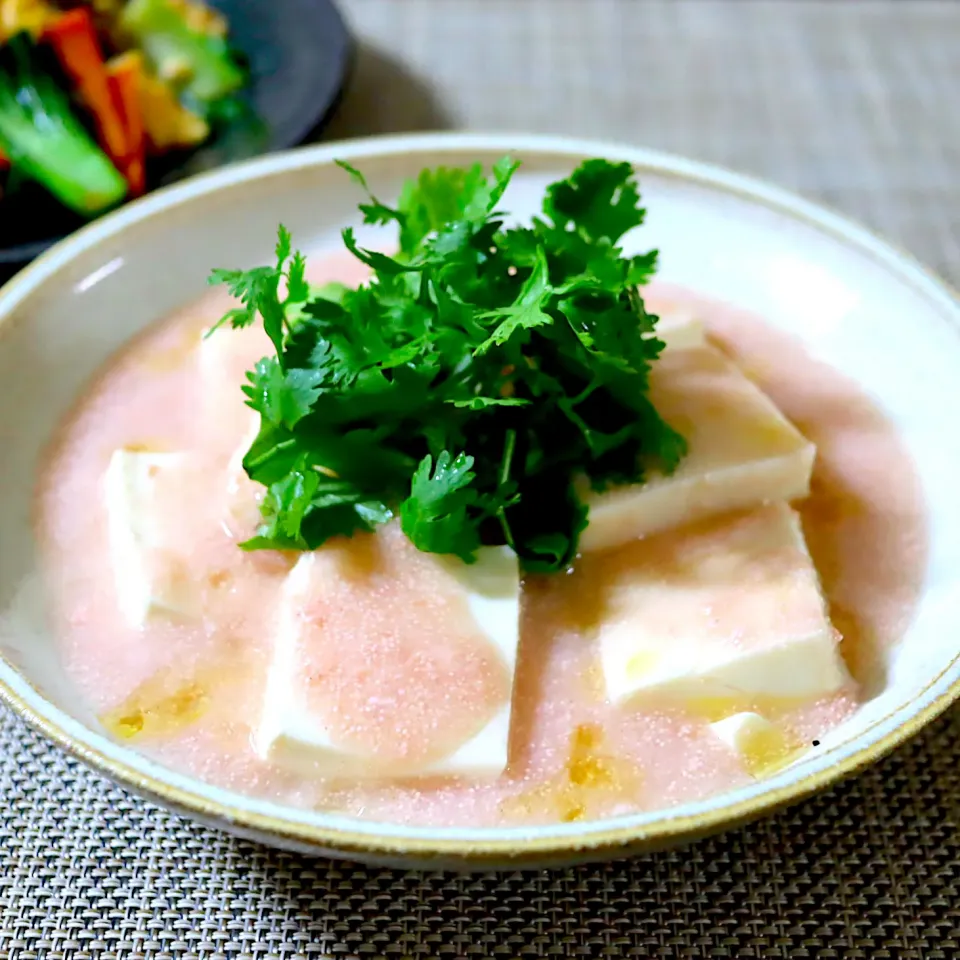 かおるさんの料理 たらこ豆腐　ふーみん風|かおるさん