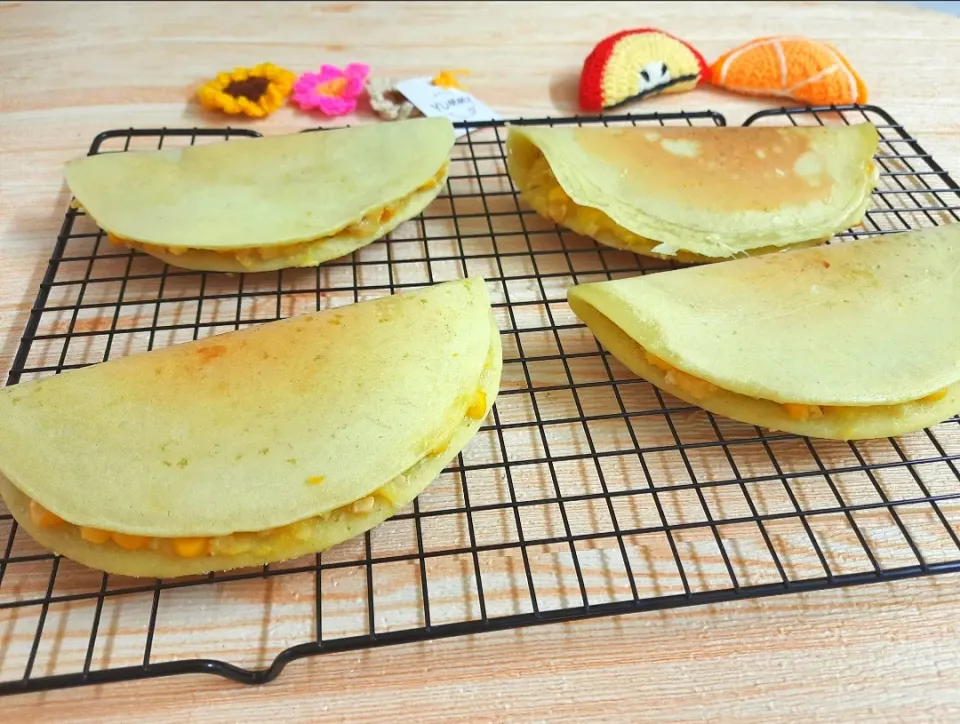 peanut 
sweet 🌽 
pancake|vivena🌱さん