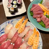 Snapdishの料理写真:お家寿司|Hizume Masumiさん