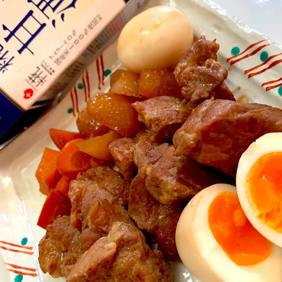 醤油と甘酒だけで！豚かたまり肉の焼き豚風|chicaocafeさん