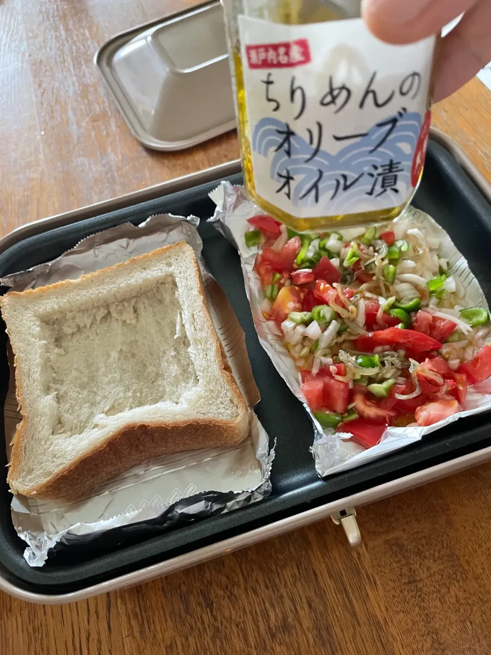 ホットプレートひとつでぎゅうぎゅうトースト|sonokoさん