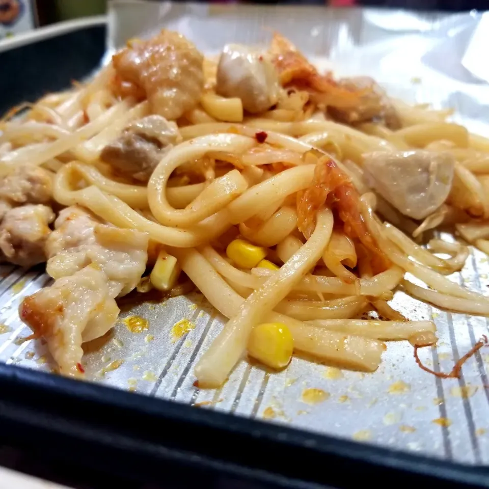 焼きキムチうどん|ボニータさん