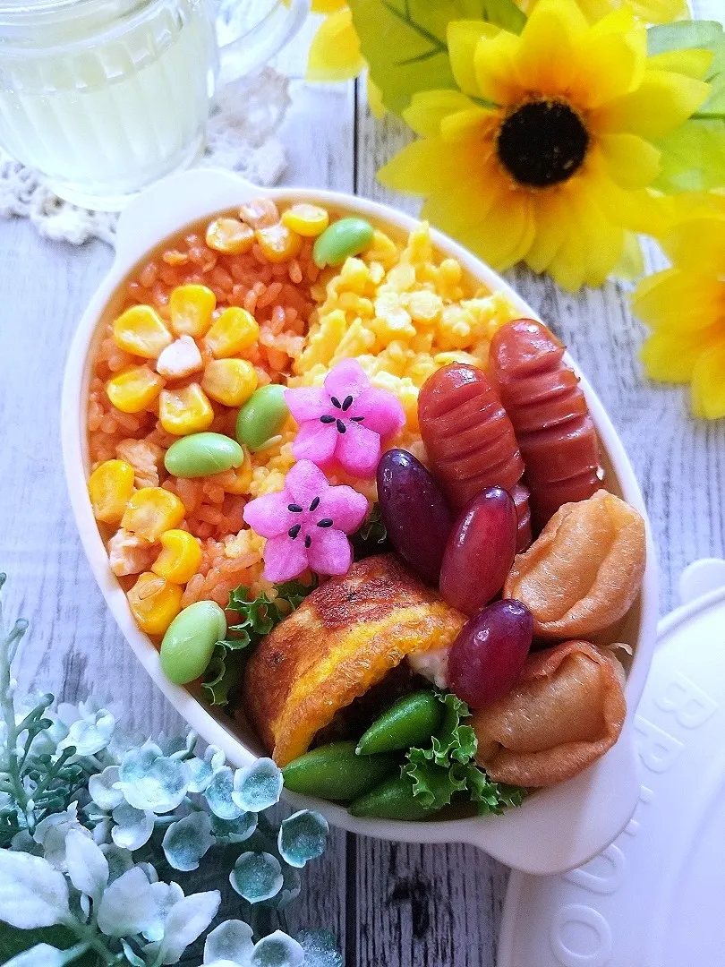 Snapdishの料理写真:チキンライス弁当|sugar beansさん