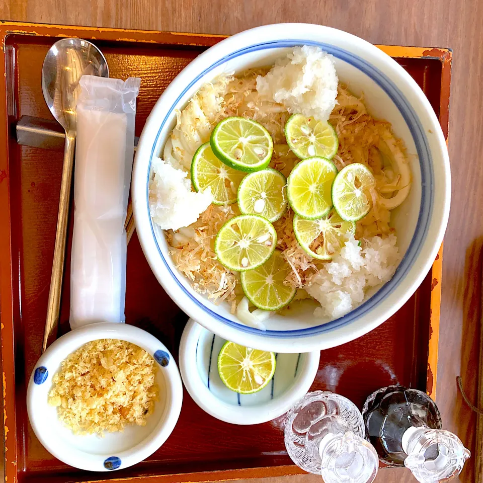 すだち醤油うどん|かなんさん