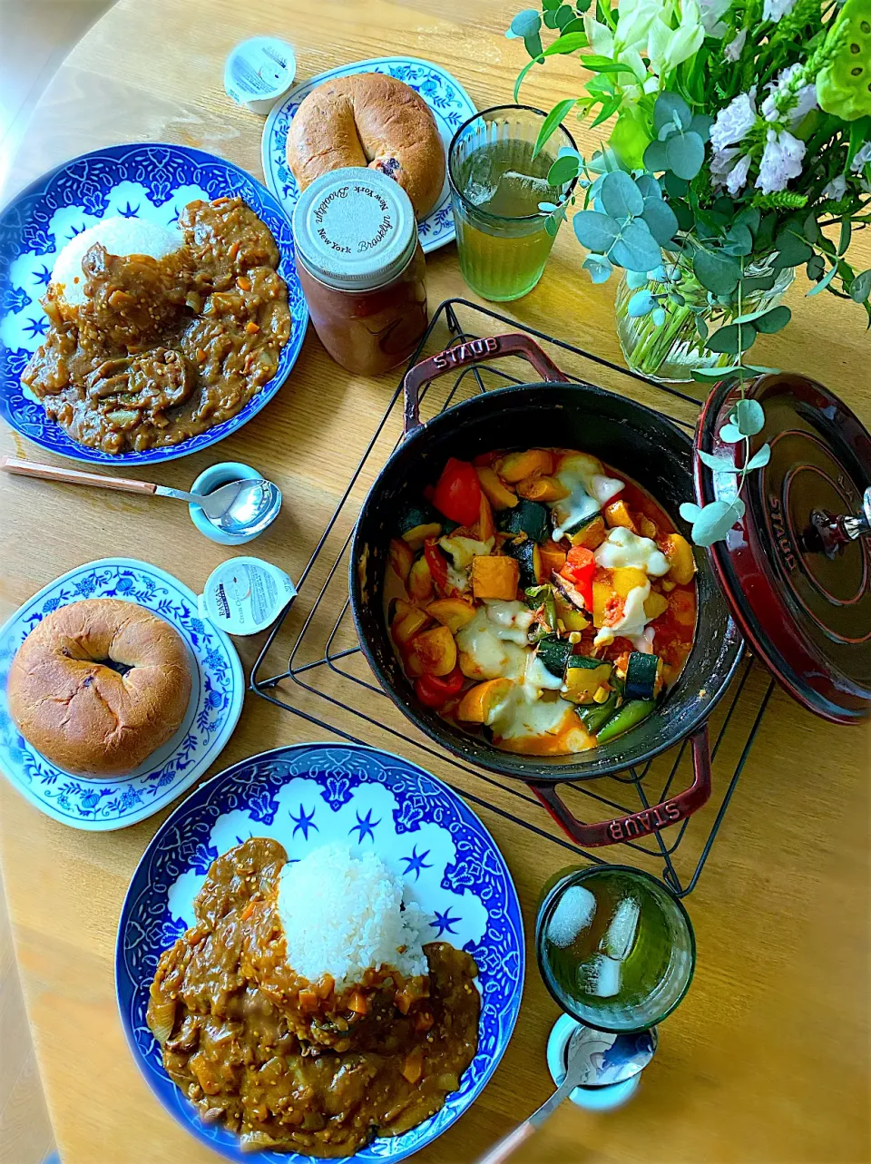 夏休みのお昼ご飯🌱|shakuyaku33443344さん