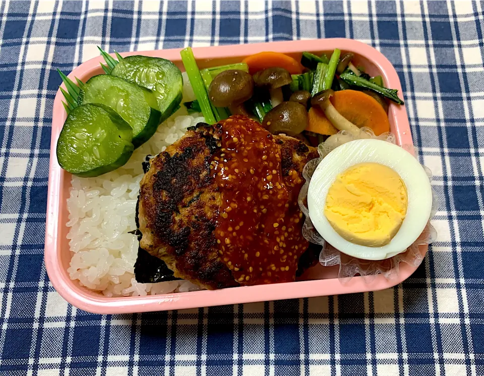 ハンバーグ弁当|kiusoudaiさん