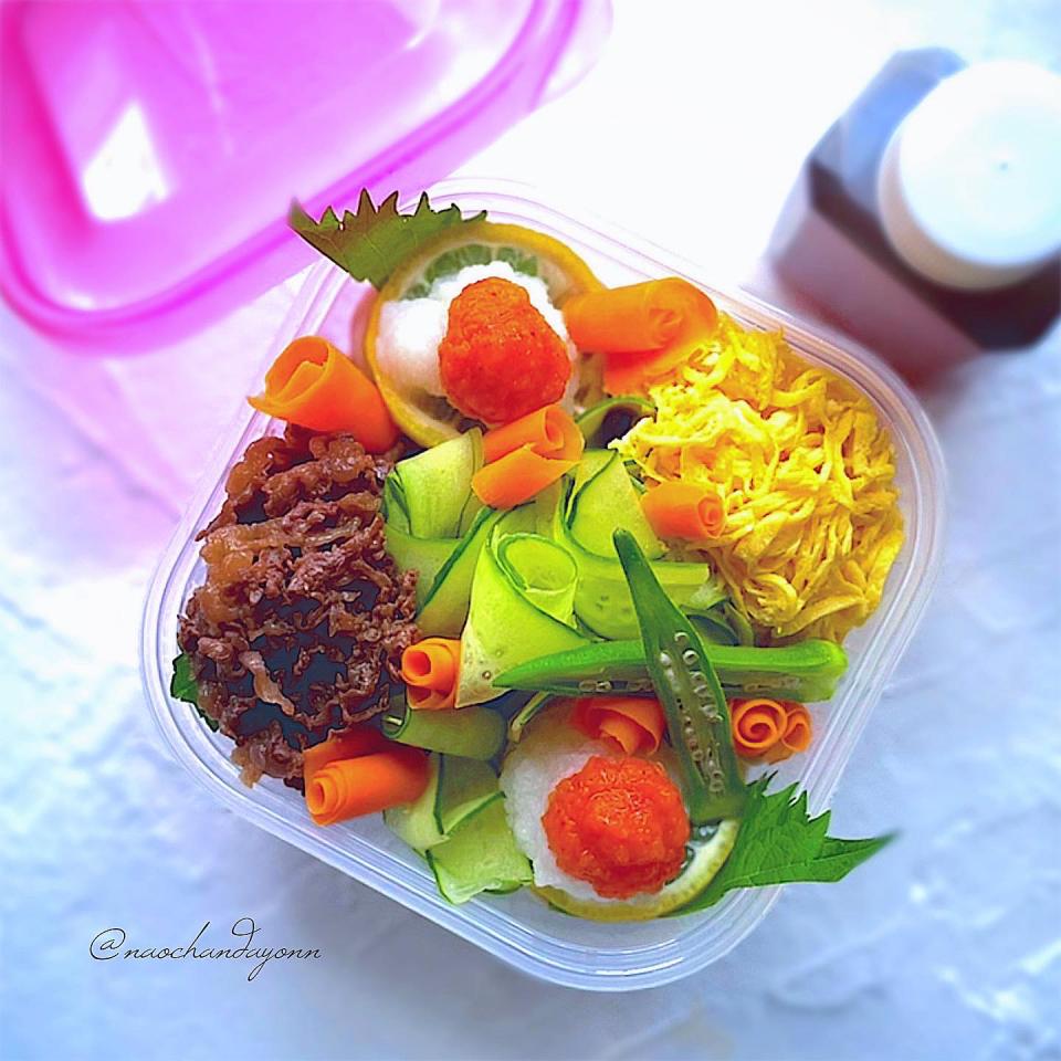 簡単自分弁当