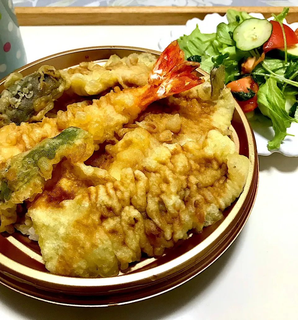 角上魚類「海鮮天丼」|minipicnicさん