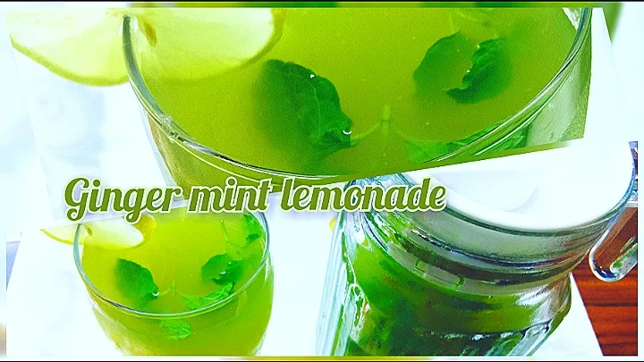 Ginger mint lemonade|Keerthyさん