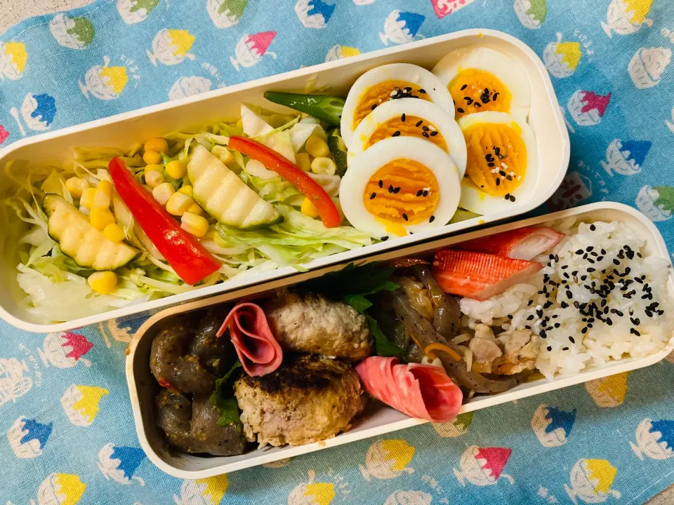 20210817🍱今日の旦那さん弁当🍱|akiyo22さん