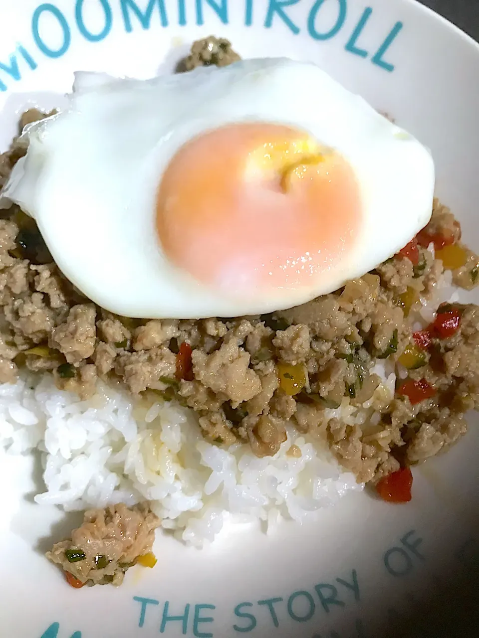 手抜きな晩御飯!!ガパオライス風(笑)|ちーさん