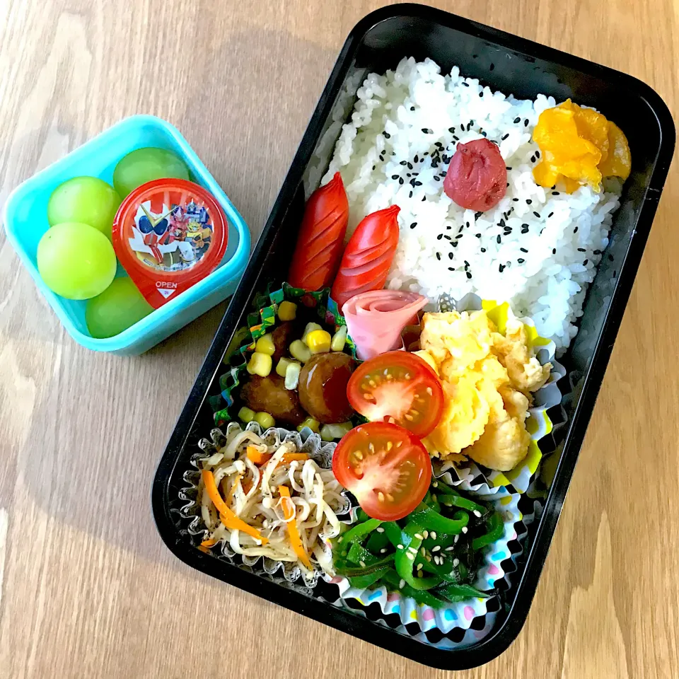 小1男子の学童弁当🍙|ちぃさん