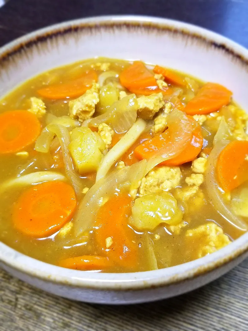 パパ作👨野菜たっぷりカレーうどん|ぱんだのままんさん