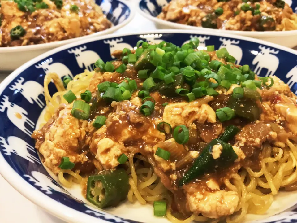 麻婆豆腐あんかけ焼きそば|ゆったんまーくんさん