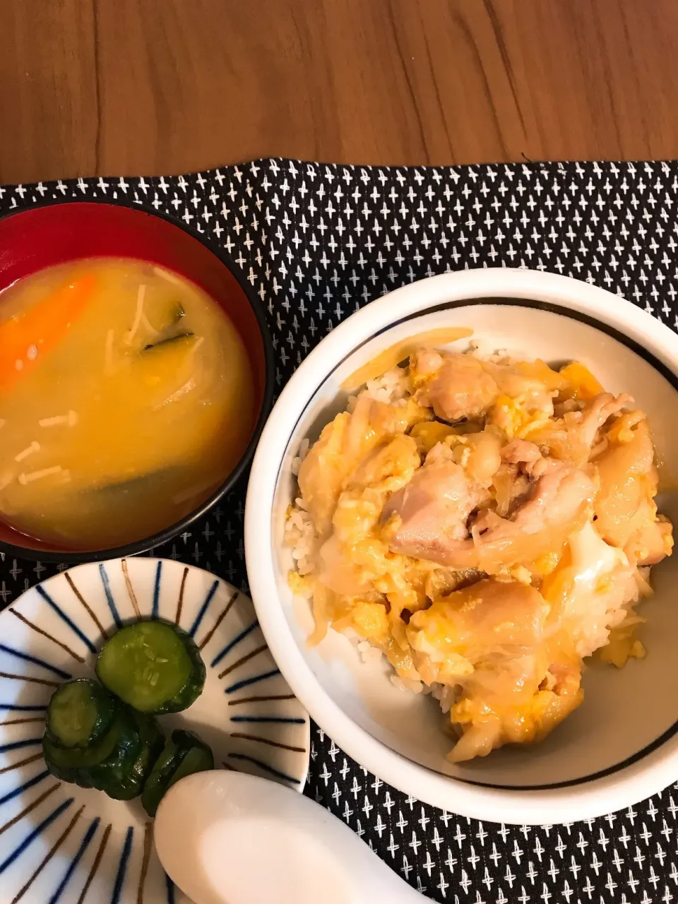 とろとろ親子丼|くまとらさん