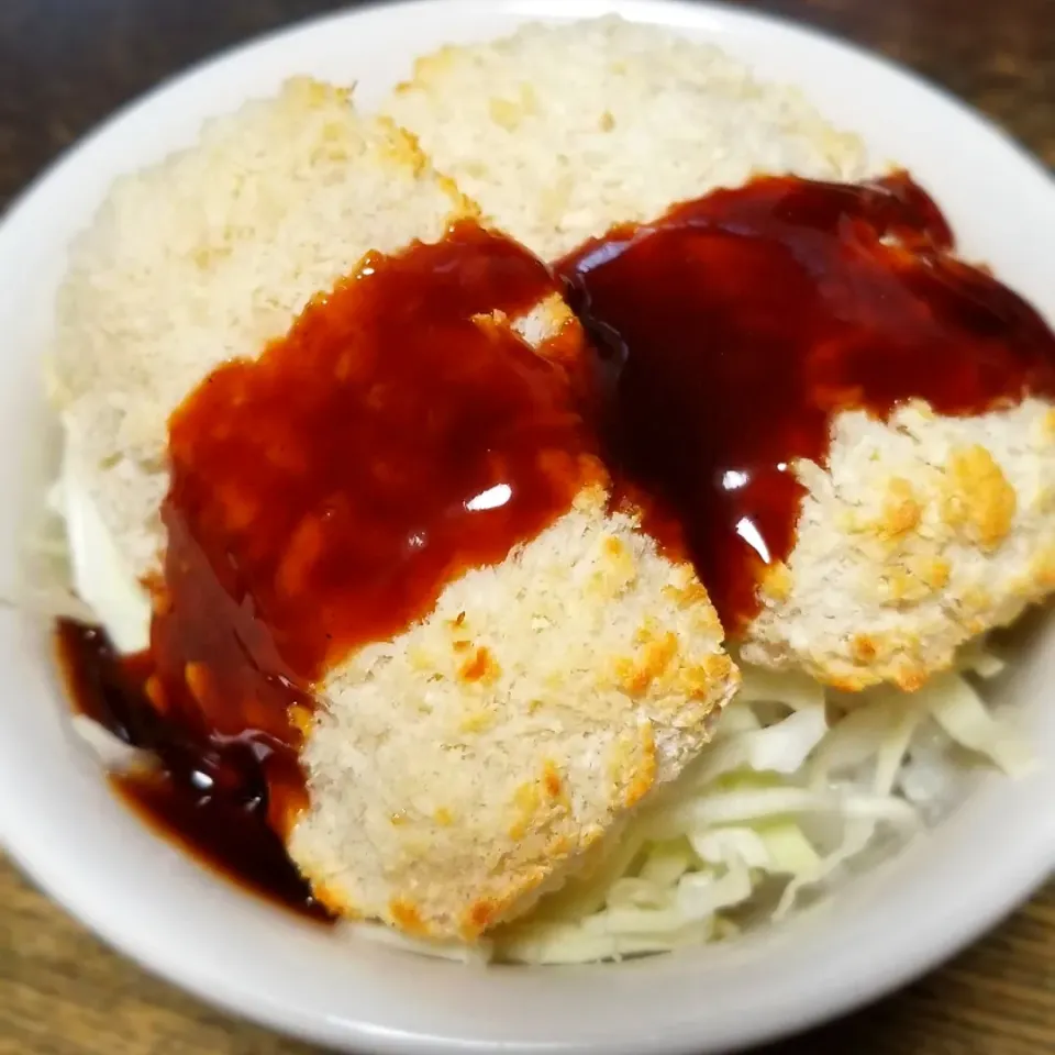 パパ作👨オーブンdeイカフライ丼|ぱんだのままんさん