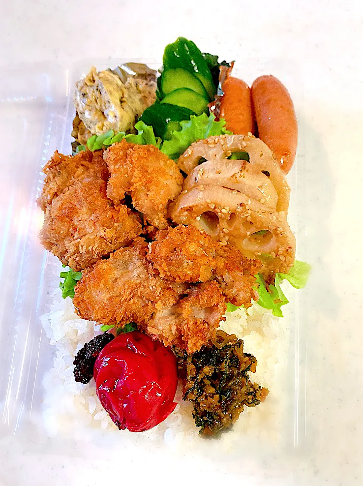 豚こま肉マヨカツ弁当|chiemiさん