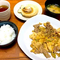 ゴーヤーチャンプルーと焼きホタテ|GAKUさん