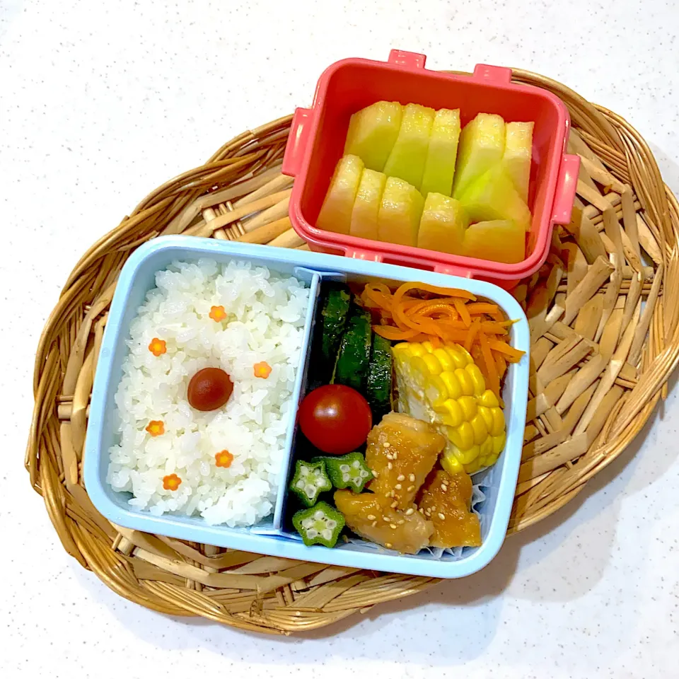 チキンの照り焼きの学童弁当|リングさん