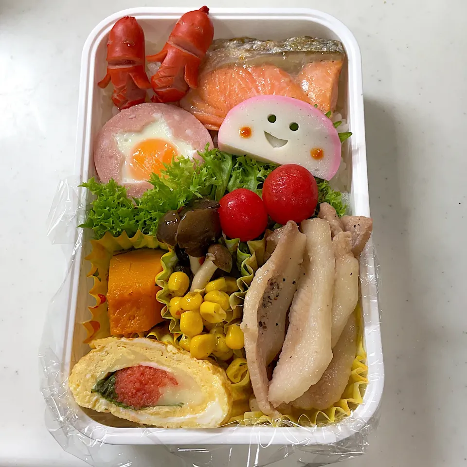 Snapdishの料理写真:2021年8月19日　オレ弁当♪|クッキングおやぢさん