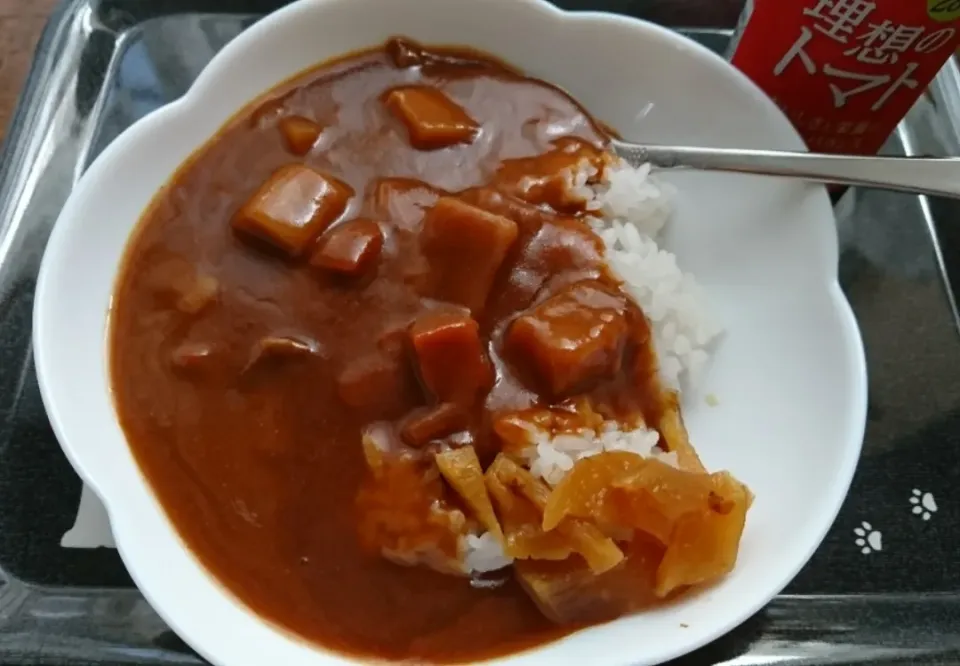 レトルトのカレーライス|しまだ ちえこさん