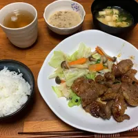 Snapdishの料理写真:豚ハラミと野菜炒め|GAKUさん