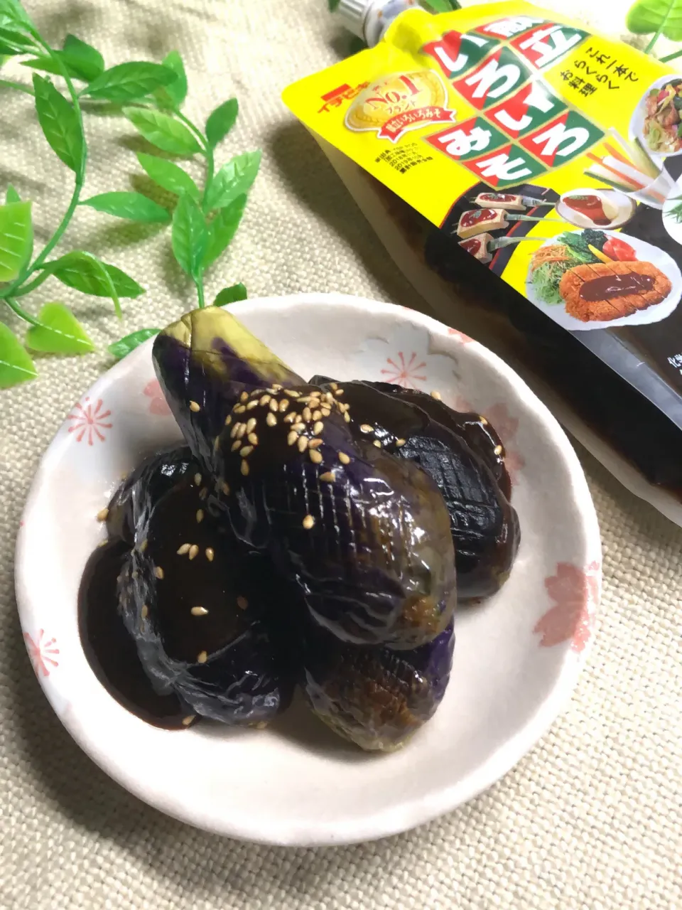 揚げナスの味噌がけ|まめすけ⭐︎さん