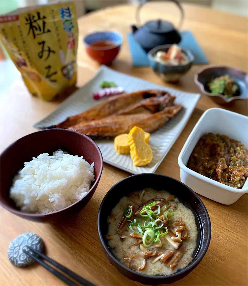 ローリングストック🌱　料亭の味フリーズドライだし入り粒みそ|shakuyaku33443344さん