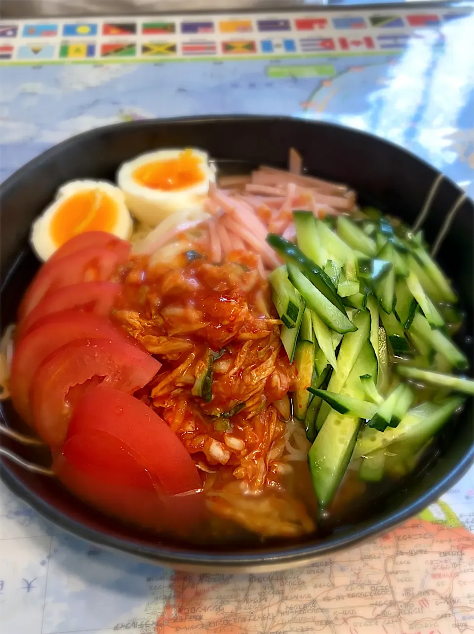 Snapdishの料理写真:韓国冷麺🇰🇷|石田 和佐さん