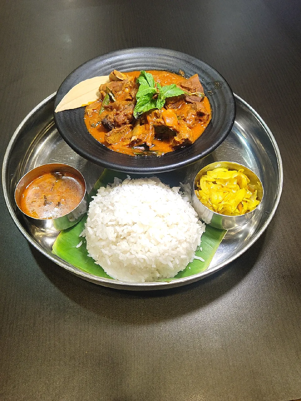 Bhuna Mutton Set Meal|C.R.Thiruさん