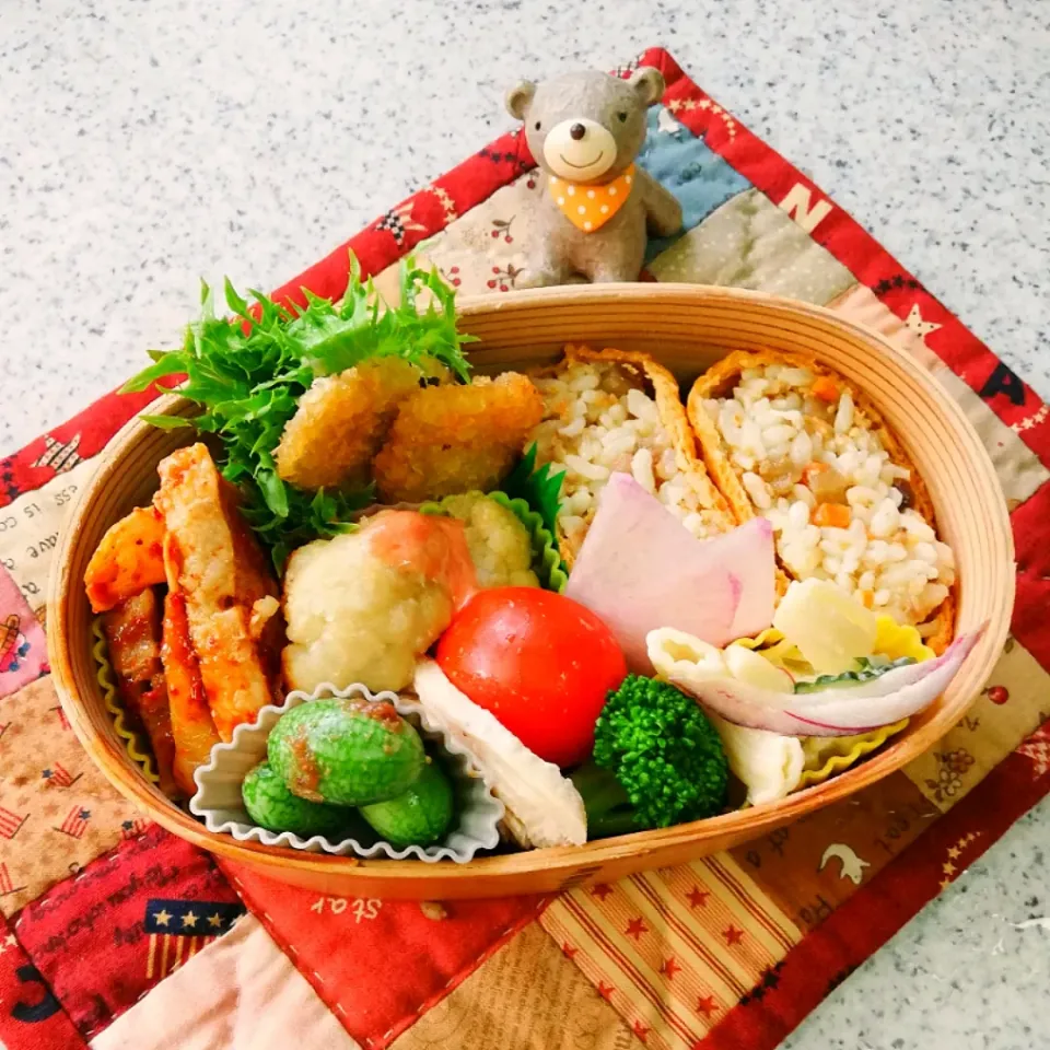 Snapdishの料理写真:今日のお弁当😊|naonaomimichanさん